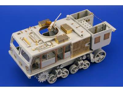 M-4 Tractor 155/240mm 1/35 - Hobby Boss - image 4