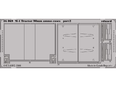 M-4 Tractor 90mm ammo cases 1/35 - Hobby Boss - image 3