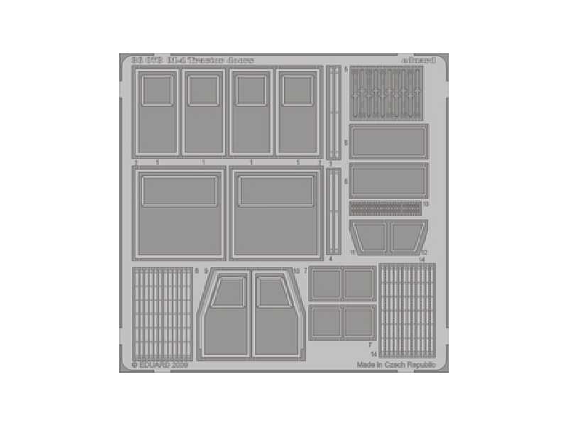 M-4 Tractor doors 1/35 - Hobby Boss - image 1