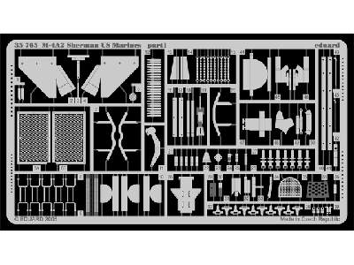 M-4A2 Sherman US Marines 1/35 - Academy Minicraft - image 2