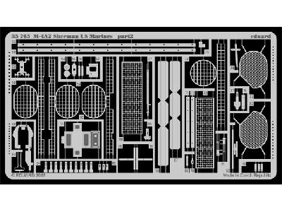 M-4A2 Sherman US Marines 1/35 - Academy Minicraft - image 3