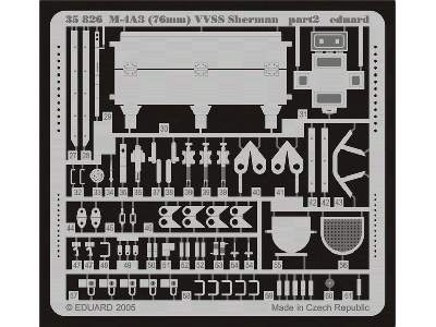 M-4A3 (76mm) VVSS Sherman 1/35 - Dragon - image 3