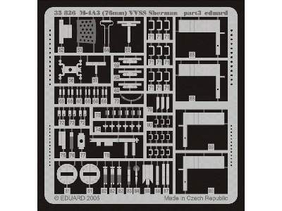 M-4A3 (76mm) VVSS Sherman 1/35 - Dragon - image 4