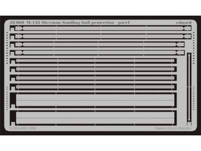 M-4A3 Sherman sandbag hull protection 1/48 - Hobby Boss - image 1
