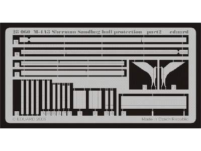 M-4A3 Sherman sandbag hull protection 1/48 - Hobby Boss - image 3