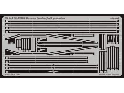 M-4A3E8 Sherman sandbag hull protection 1/48 - Hobby Boss - image 1