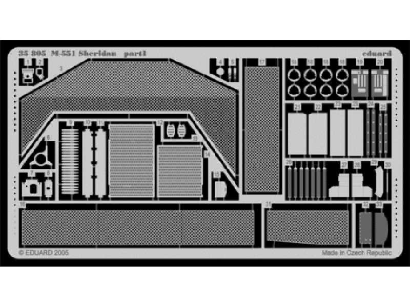 M-551 1/35 - Academy Minicraft - image 1