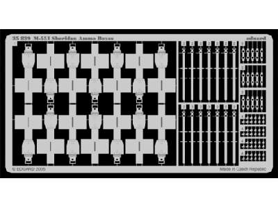 M-551 Ammo. Boxes 1/35 - Academy Minicraft - image 1