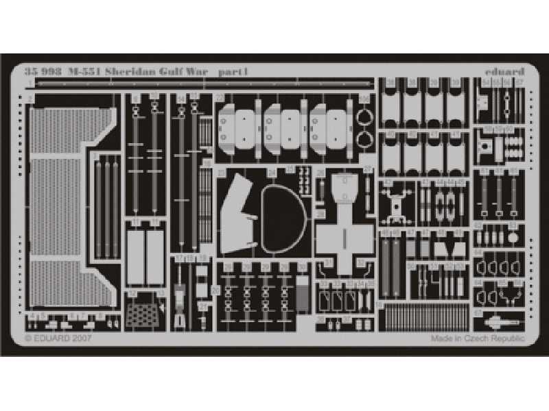 M-551 Gulf War 1/35 - Academy Minicraft - image 1