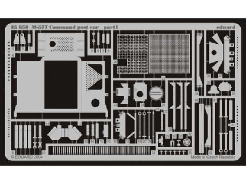 M-577 Command post car 1/35 - Tamiya - image 1