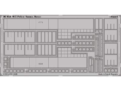 M-7 Ammo.  Boxes 1/35 - Academy Minicraft - image 1