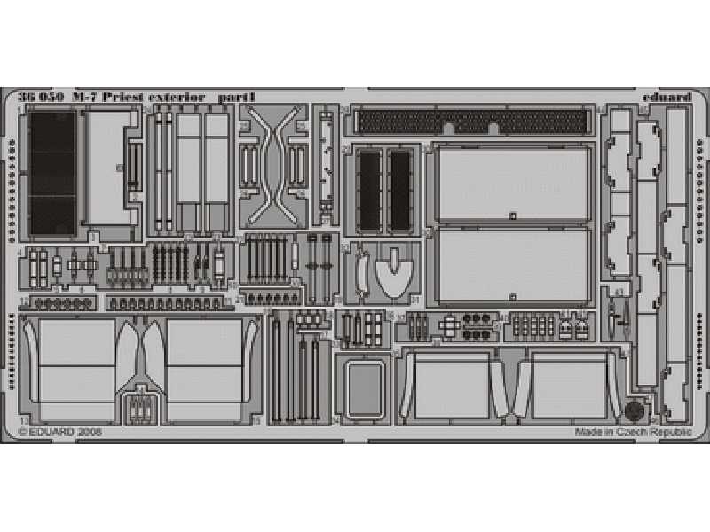 M-7 exterior 1/35 - Academy Minicraft - image 1