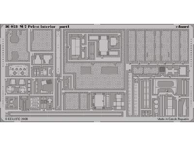 M-7 interior 1/35 - Academy Minicraft - image 1