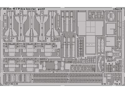 M-7 interior 1/35 - Academy Minicraft - image 3