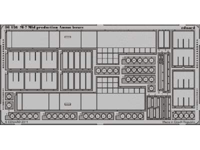 M-7 Mid production ammo boxes 1/35 - Dragon - image 1