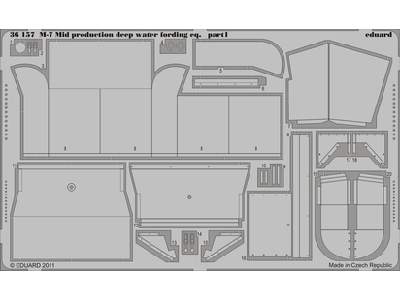 M-7 Mid production deep water fording eq.  1/35 - Dragon - image 1