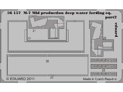 M-7 Mid production deep water fording eq.  1/35 - Dragon - image 3