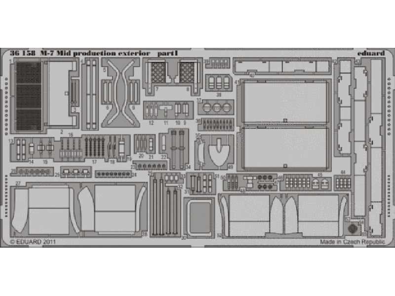 M-7 Mid production exterior 1/35 - Dragon - image 1