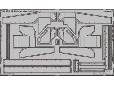 M-7 Mid production fenders 1/35 - Dragon - image 1