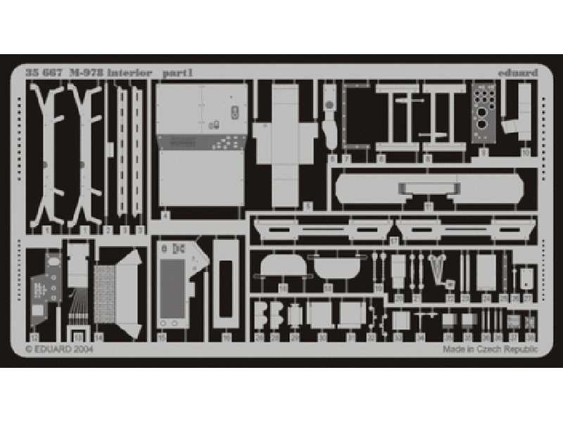 M-978 interior 1/35 - Italeri - image 1