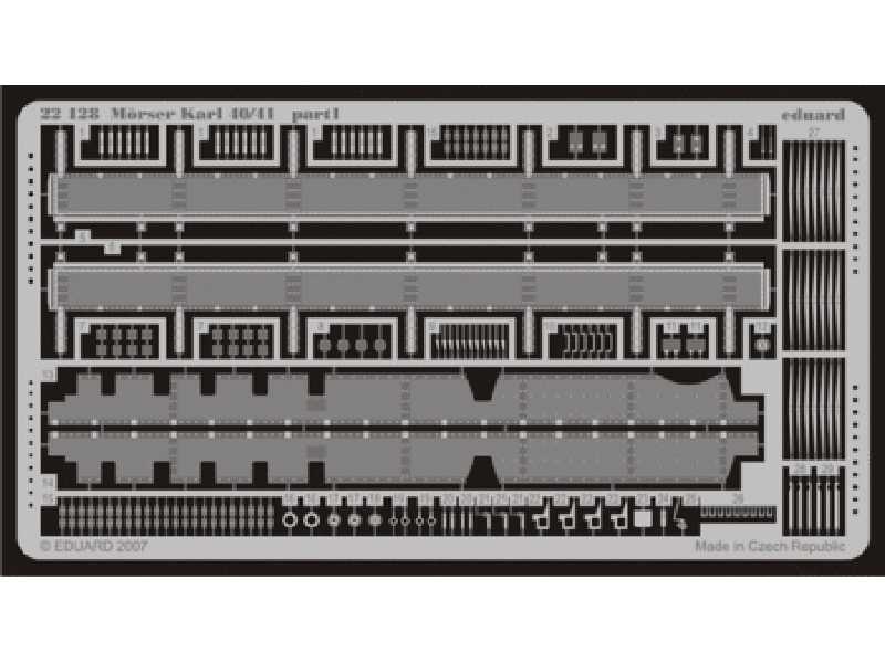 Morser Karl 40/41 1/72 - Hobby Boss - image 1