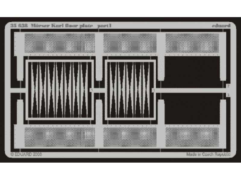 Morser Karl floor plate 1/35 - Dragon - image 1