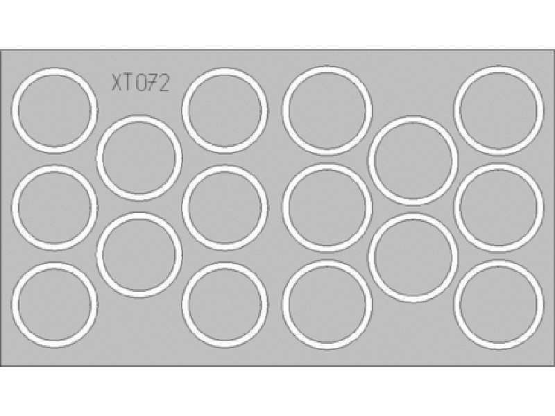  Panther Ausf. G wheel mask 1/35 - Tamiya - masks - image 1