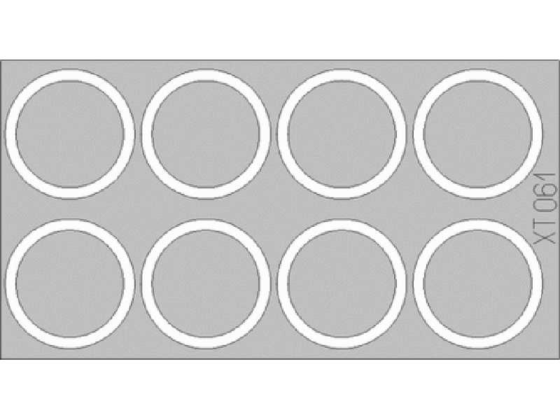  SCUD wheel mask 1/35 - Dragon - masks - image 1