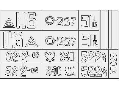  T-34/85 Tactical Markings 1/35 - masks - image 1