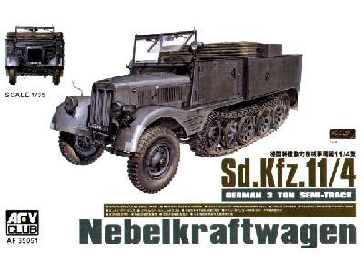 German 3 Ton Semi-Track Sd. Kfz. 11/4 Nebelkraftwagen - image 1