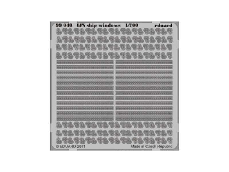 IJN ship windows  1/700 - image 1