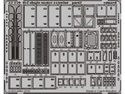 Il-2 single seater Ski exterior 1/32 - Hobby Boss - image 3