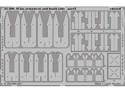 Il-2m armament and bomb tails 1/32 - Hobby Boss - image 3
