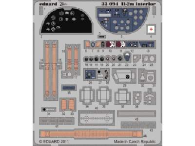 Il-2m interior S. A. 1/32 - Hobby Boss - image 1