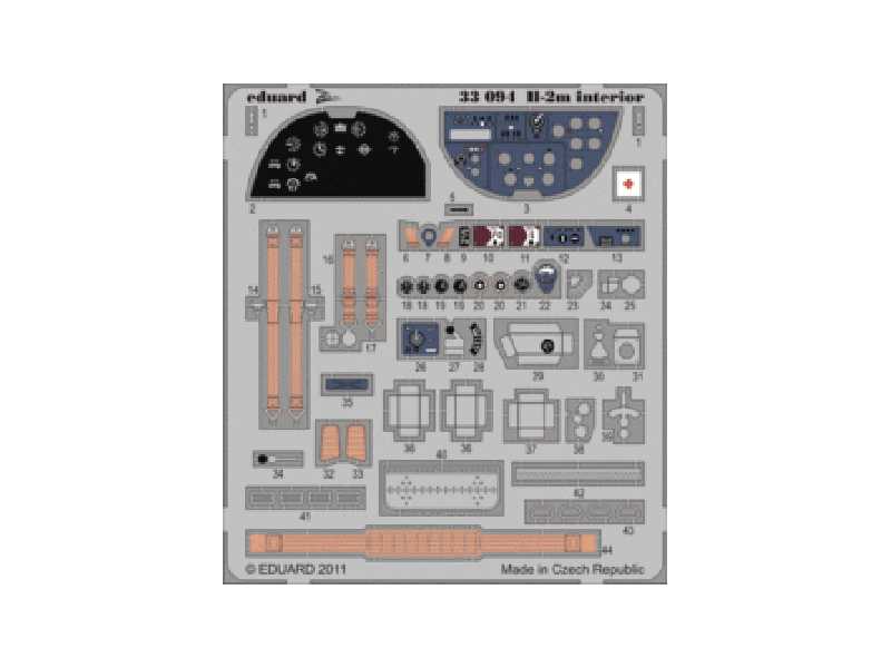 Il-2m interior S. A. 1/32 - Hobby Boss - image 1