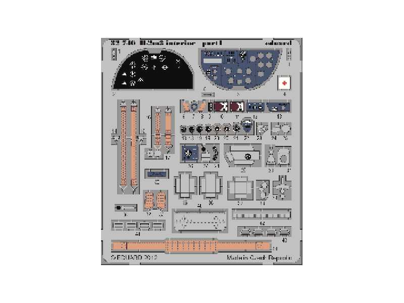 Il-2m3 interior S. A. 1/32 - Hobby Boss - image 1