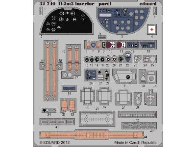 Il-2m3 interior S. A. 1/32 - Hobby Boss - image 2