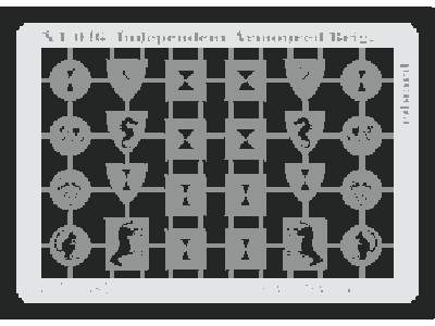  Independet Armoured Brig.  1/35 - masks - image 1