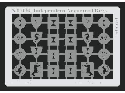  Independet Armoured Brig.  1/35 - masks - image 2