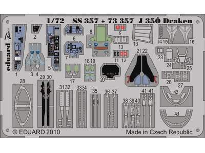 J 35? Draken S. A. 1/72 - Hasegawa - image 1