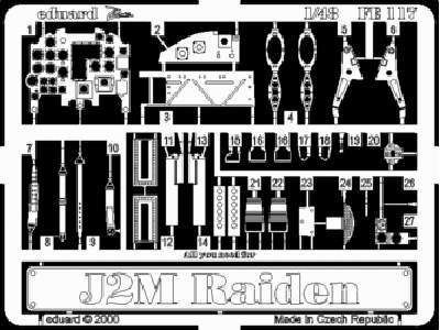 J2M Raiden 1/48 - Hasegawa - - image 1