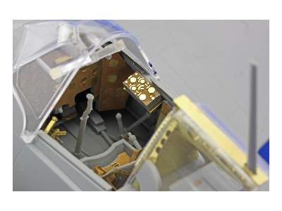 J2M3 Raiden interior S. A. 1/32 - Hasegawa - image 6