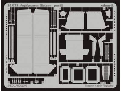 Jagdpanzer Hetzer 1/35 - Eduard - image 1