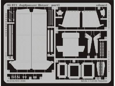 Jagdpanzer Hetzer 1/35 - Eduard - image 2