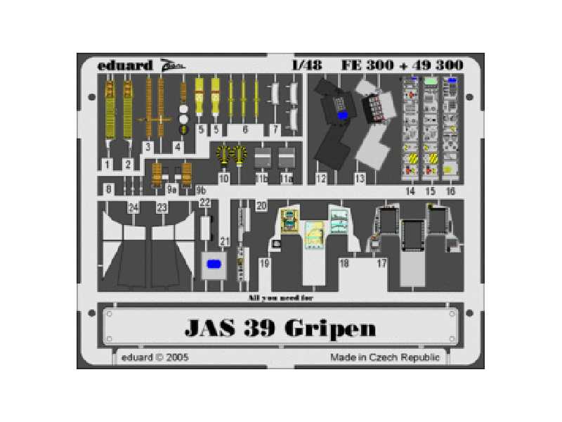 JAS-39 Gripen 1/48 - Italeri - - image 1