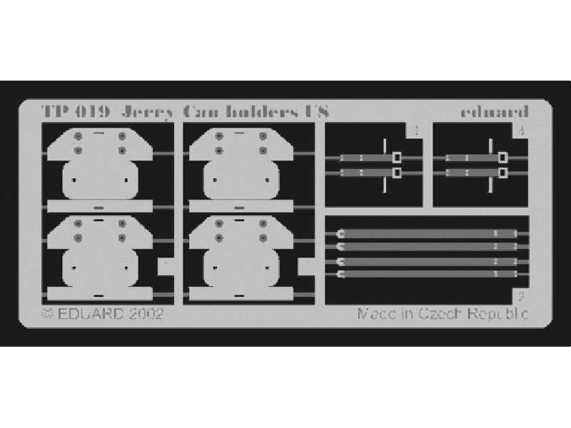 Jerry Can Holders US 1/35 - Tamiya - image 1