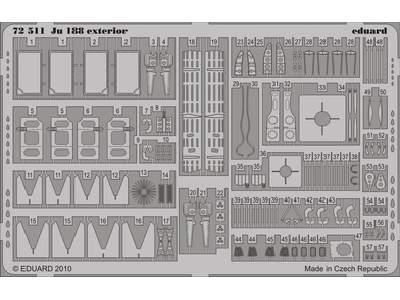 Ju 188 exterior 1/72 - Hasegawa - image 1