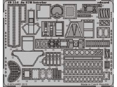 Ju 87B interior S. A. 1/48 - Italeri - image 1