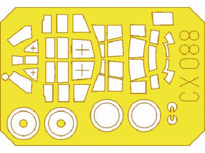  Ju 87D/ G Stuka 1/72 - Fujimi - masks - image 1