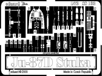 Ju 87D Stuka 1/72 - Italeri - image 1